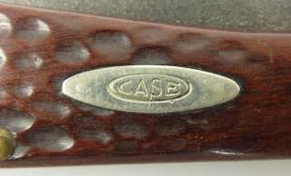 Vintage Case XX 6265 SAB Redbone 1965 Double Blade Folding Pocket 