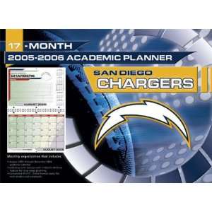  San Diego Chargers 2006 8x11 Academic Planner Sports 