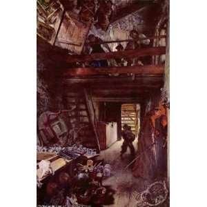FRAMED oil paintings   Adolph von Menzel   24 x 38 inches   Kitchen in 