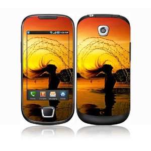  Samsung Galaxy 3 i5800 Decal Skin Sticker   Sunset 