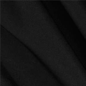  60 Wide Adore Duchess Satin Black Fabric By The Yard 