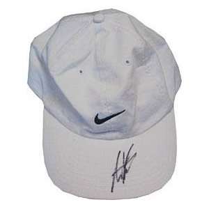  Andre Agassi Autographed Hat   Mens Tennis Fitted And 