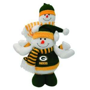  NFL Two Snow Buddies Table Top   Green Bay Packers