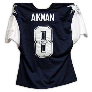 Mounted Memories Troy Aikman Autographed Custom Dallas Cowboys Jersey 