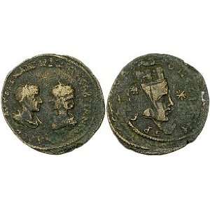   25 February 244 A.D., Nisibis, Mesopotamia; Bronze AE 33 Toys & Games