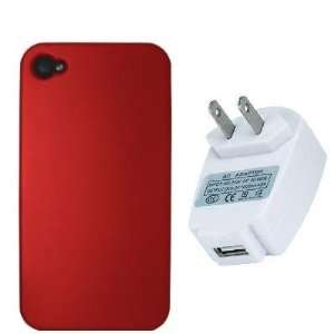  Electromaster(TM) Brand   Red Snap On Hard Skin Case Cover 