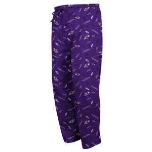  Baltimore Ravens Bootleg Play III Purple Sleep Pants 