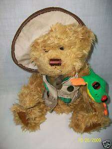 Talking RAINFOREST RUDY Ranger Teddy Bear Plush Toy  