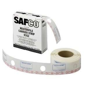  Safco 2 1/4W Polyester Carrier Strips for MasterFile 2 