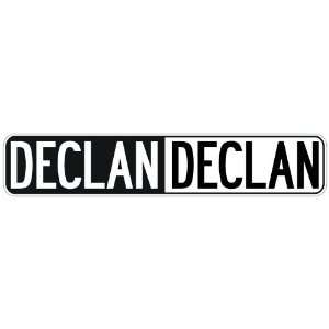   NEGATIVE DECLAN  STREET SIGN