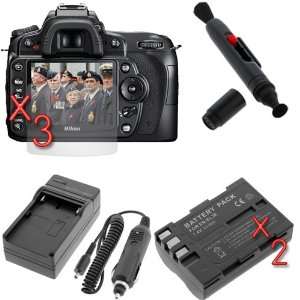   Pcs accessories Bundle kit for Nikon Digital SLR D90