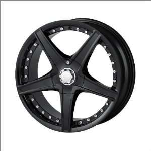  Sacchi S.245 Black 17x7 Black   40 offset Automotive