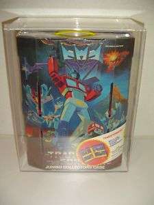   Transformers G1 JUMBO TARA TOY COLLECTORS CASE Round 3 D Case Sealed