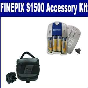  Fujifilm Finepix S1500 Digital Camera Accessory Kit 