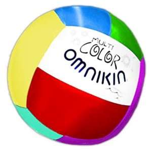  One 33 inch Multicolored Omnikin Kin Ball including a 33 