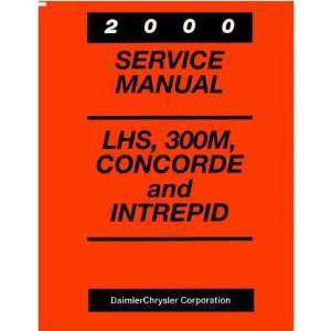    2000 300M CONCORDE LHS INTREPID Shop Service Manual Automotive