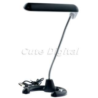 Flexible USB 10 LED Desk Reading Light Lamp For PC Laptop  