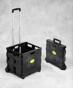 Folding & Rolling Hand Cart with Extendable Handle  
