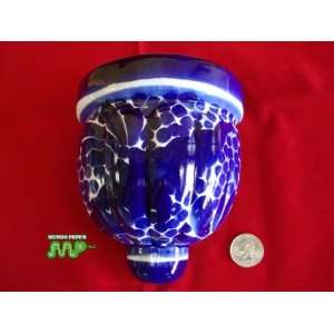  Ceramic Scone Wall Planter Pottery 6 (Classic Blue Design)   Dia de 