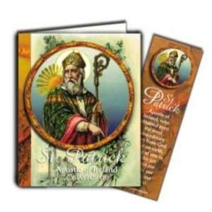   St. Patrick Note Card With Detachable Bookmark (#9913)