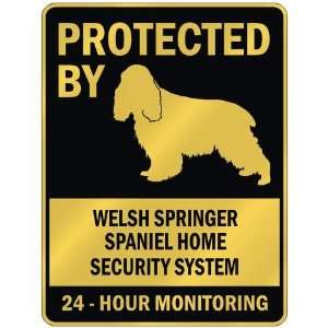  PROTECTED BY  WELSH SPRINGER SPANIEL HOME SECURITY SYSTEM 