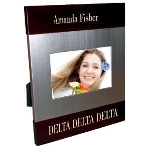  Delta Delta Delta Brush Silver Frame