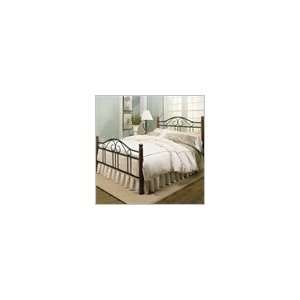  Fashion Bed Group Weston Wood and Metal Poster Bed in 