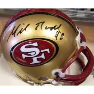  Mike Rumph Autographed Mini Helmet