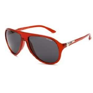 Arnette Sunglasses High Life / Frame Transparent Red Lens Gray 
