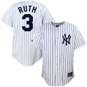 Babe Ruth Jersey   New York Yankees #3 Babe Ruth Replica Home Jersey 