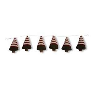  Red and White Striped Tree Garlands