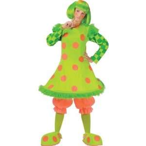  Adult Deluxe Lolly the Clown Costume 
