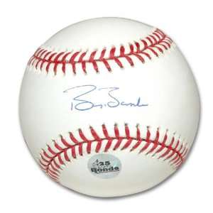  Barry Bonds Signed Ball   Hologram   Autographed Baseballs 