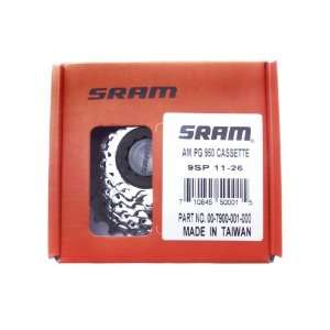 SRAM PG 950 9 SPEED MTN CASSETTE   11/26  Sports 