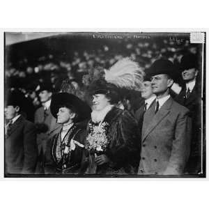   Derby,1891 1977,in stands at football game,flowers