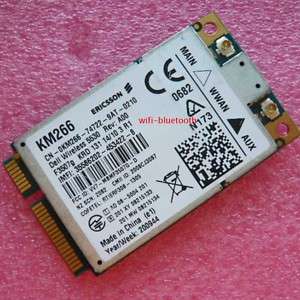 Dell Wireless 5530 HSPA 3G GPS Mini Card WWAN Ericsson F3507G KM266 