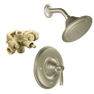 Moen T3212BN Rothbury Moentrol Shower Set with Lever Handle, Brushed 