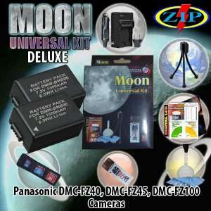 The Moon Deluxe Universal Kit for Panasonic FZ40, FZ45, FZ100 Includes 