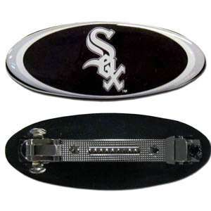  MLB Chicago White Sox Large Barrette Perfect For Thick 