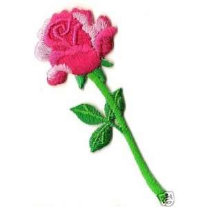  BUY 1 GET 1 FREE/Roses, Pink   Iron On Applique 