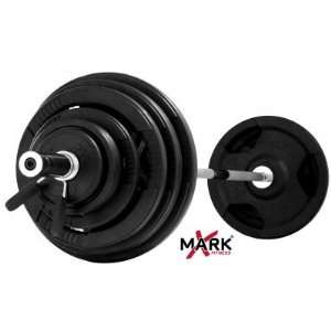   Coated Olympic Weight Set Includes Bar (XM 3808)