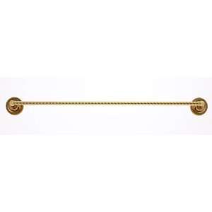  JVJHardware 21824 Roped 24 in. Towel Bar Concealed Screw 