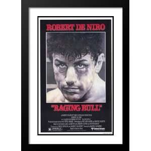  Raging Bull 20x26 Framed and Double Matted Movie Poster 