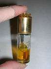 Vintage Lentheric TWEED 1 dram Used Perfume Bottle p84 rhinestones AS 