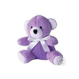 Zanies Itty Bitties 3.5 Purple Bitty Bear Dog Toy  