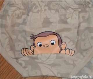 Curious George Peek A Boo onesie set outfit.Big yellow hat design 