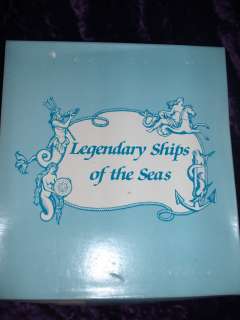 LEGENDARY SHIPS OF THE SEA THE FRIGORIFIQUE BOX PAPERS Collector Plate 