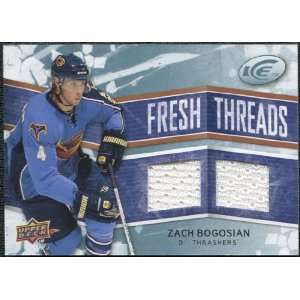  Upper Deck Ice Fresh Threads #FTBO Zach Bogosian Sports Collectibles