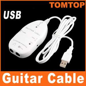Guitar to USB Interface Link Cable PC/MAC Recording W  