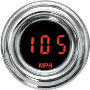  Dakota Digital 1 7/8 Inch Led Speedometer (Retro) Red MCL 